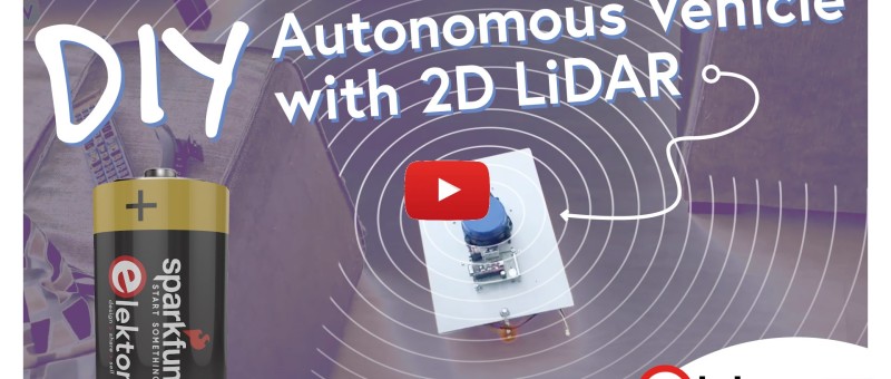 DIY Autonomous Vehicle with 2D LiDAR