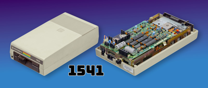 Commodore 1541 Disk Drive Becomes a Tiny Computer
