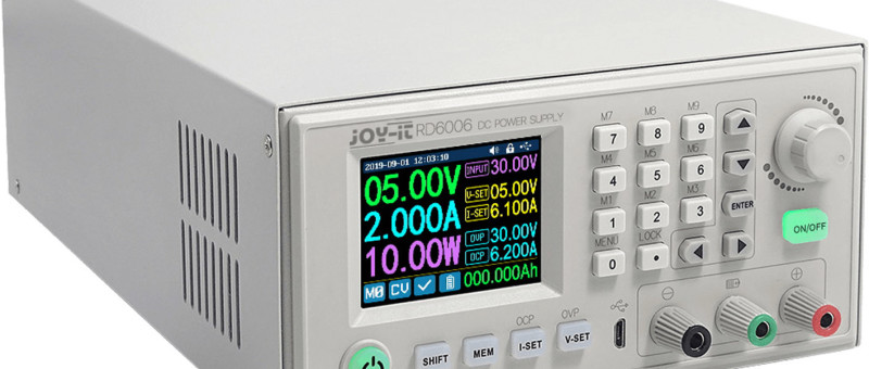 Joy-IT JT-RD6006 Lab Benchtop Power Supply: 60 V x 6 A = 360 W! 