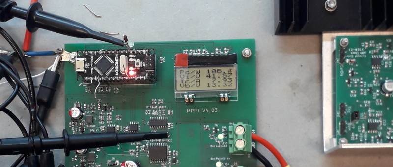 Solar Charge Controller with MPP Tracking