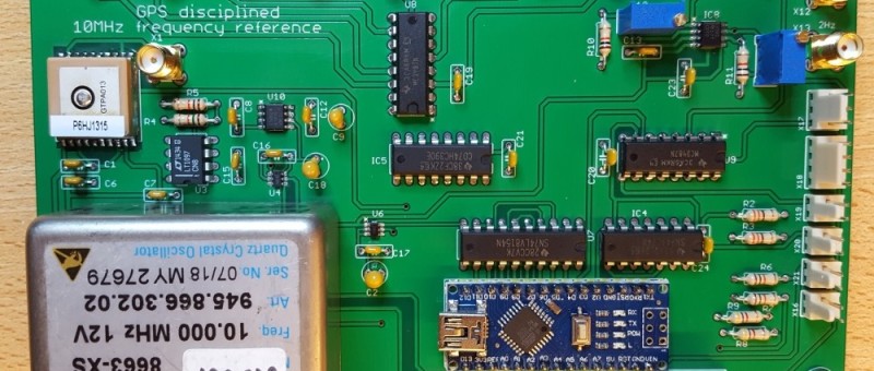 GPS assisted 10 MHz frequency reference