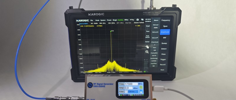 Open Source 22.6 GHz RF Signal Generator (DSG-22.6GHz)