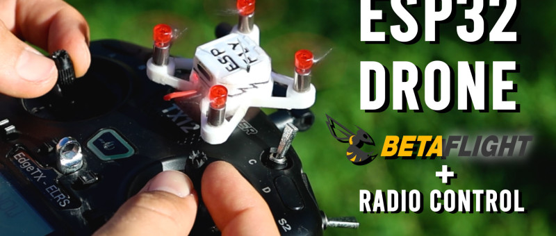Fly your ESP32 Drone on Betaflight with Radio Controller | esp-fc Guide