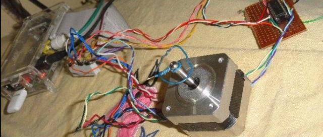 Raspbery Pi - Control a stepper motor with a rotary encoder