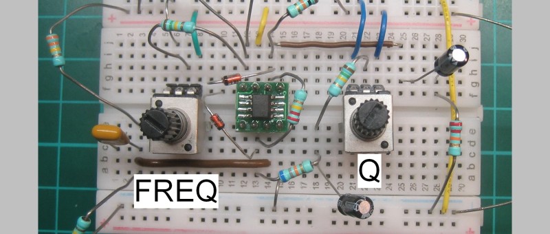 Build a 9-Octave VCF with Only One Operational Amplifier 