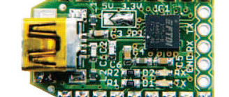 FT232R USB/Serial Bridge/BoB (110553)