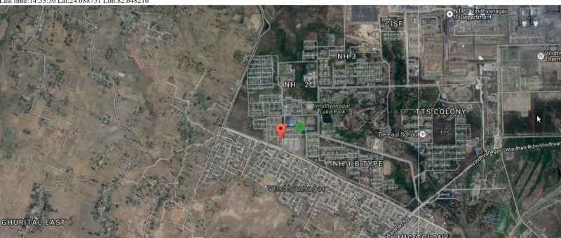 GPS HAB / Fleet tracker on Google map using LoRa 