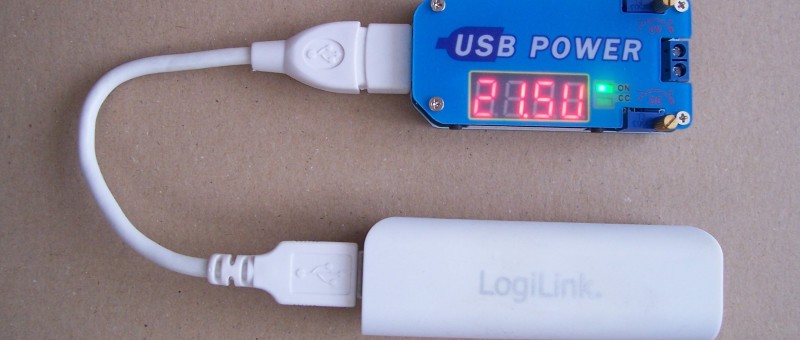 Adjustable power supply with USB input