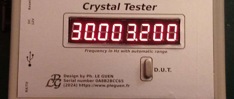 The Simple and Stand-Alone Crystal Tester