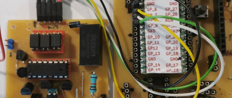 Precision adjustable currentsource with HC595 and Raspberry PICO RP2040