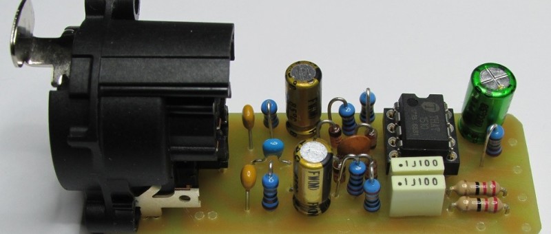 Build a Microphone Preamplifier with 48 V Phantom Power