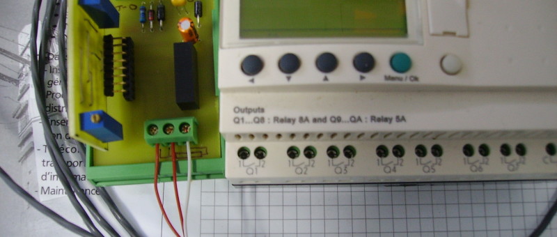 TEMPERATURE CONVERTER 0 - 100°C TO 0 - 10V