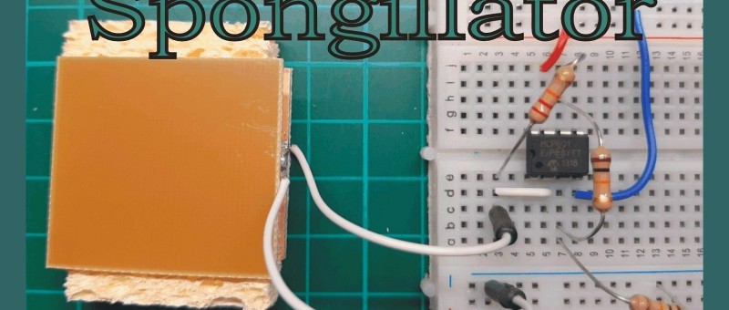 Spongillator: A sponge based audio oscillator