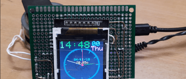 ESP32 talking clock - both RTC & NTP model