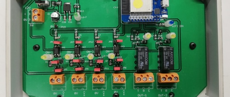 Telegram interface for alarm control unit 