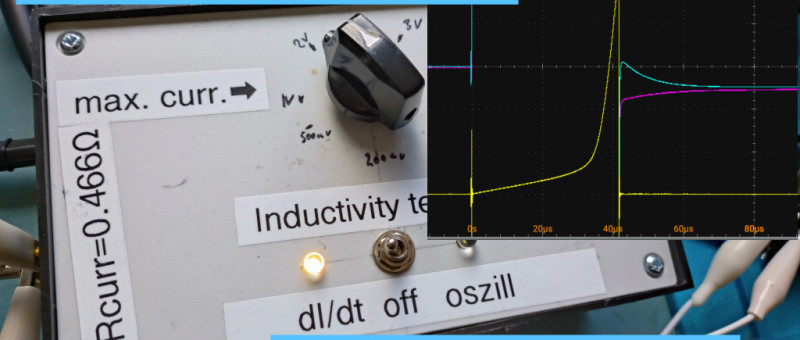 Inductor Saturation and Non-Linearity Tester