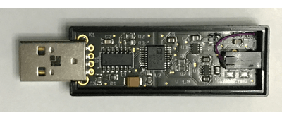 Voltmeter USB key