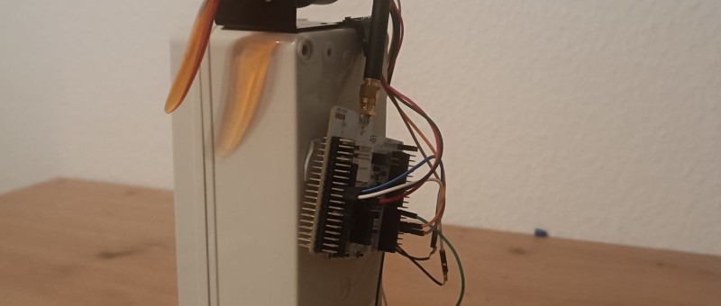 Wind Turbine Monitoring system using LoRaWAN Based on STM32WL55JC