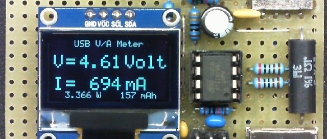 OLED USB Voltage and Current Meter - UPDATED!