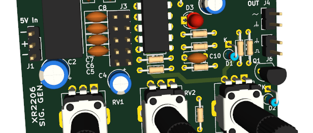 XR2206 Function Generator Kit improvement