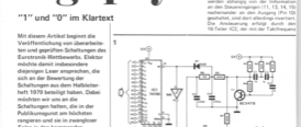 Digisplay (Logikpegel auf Oszilloskop darstellen; 74150, 7493)