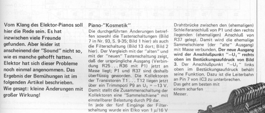 Elektor-Piano-Zugabe (Klang des Elektor-Pianos verbessern)