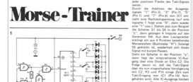 Morse-Trainer (Morse-Töne zum Gehör-Training erzeugen; 4017, 4093)