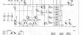 V-FET-Endverstärker mit Platine (60W)