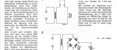Durchgangs-Prüfer