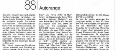 Autorange (10 Dekaden)