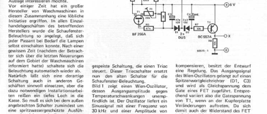 Schaufenster-Beleuchtung (Fern-Schalter durch Glas )