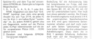 Junior-Speichererweiterung (Adressdecodierung bis 24K)