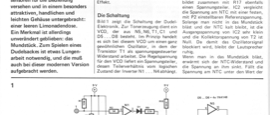 Elektronisches Blasinstrument (NTC als Temperaturfühler im Luftstrom, VCO; Ton wie Dudelsack)