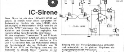 IC-Sirene (LM386)