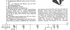 Temperatur-Schreiber (NTC-Servo-Verstärker)