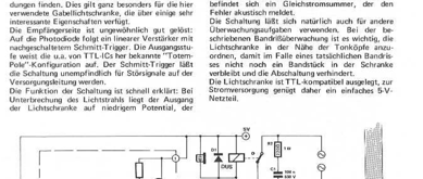 Bandriss-Melder (Lichtschranke)