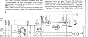 Fahrtregler für Schiffsmodelle (Fernsteuerung)