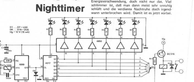 Ausschalt-Automatik (Relais)