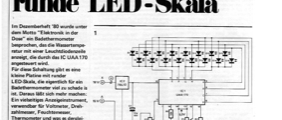 Runde LED-Skala (LED-Zeile, UAA170)