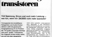 Parallelschalten von Leistungstransistoren (Prinzip)