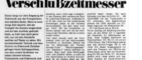 Digitaler Verschlusszeitmesser (Fotografie, MK50398)