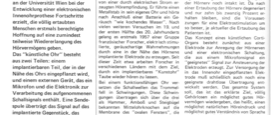Hoffnung für Taube (Cochlea-Implantat, Hörhilfe, Prinzip)