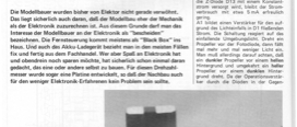 Drehzahlmesser für Flugmodelle