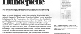 Elektronische Hundepfeife (Ultraschall 20kHz, Piezo-Hochtöner)