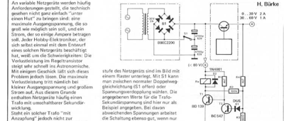 Verlustleistungsbegrenzer (Netzteil)