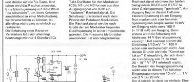 Reziprok-Verstärker (PDM)