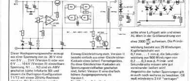 Hochspannungs-Wandler (0-10kV)