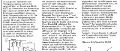 Temperatur-Messung mit Multimeter (KTY-10)