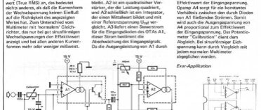 Effektivwertgleichrichter (LM13600, XR1458)