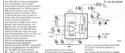 Einfacher Konverter für TV-Ton (TBA120)